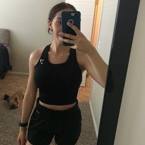 Gymshark crop top 🦈✨